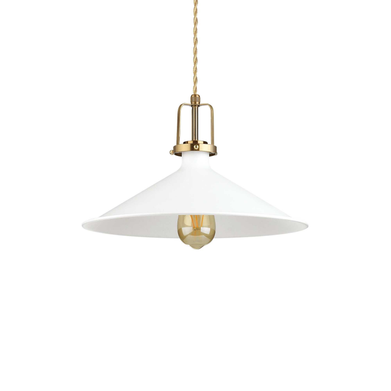 Lampada A Sospensione Eris-4 Sp1 Bianco Ideal-Lux