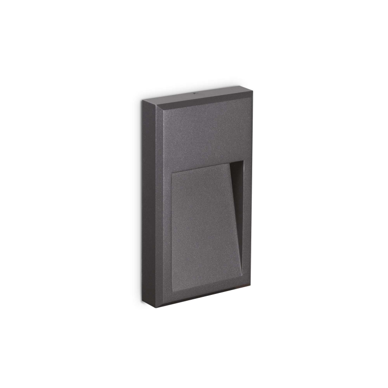 Lampada Da Parete Febe-2 Ap Antracite 3000K Ideal-Lux