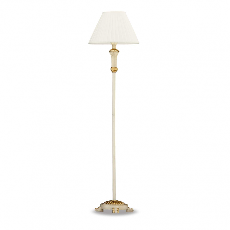 Lampada Da Terra Firenze Pt1 Bianco Ideal-Lux