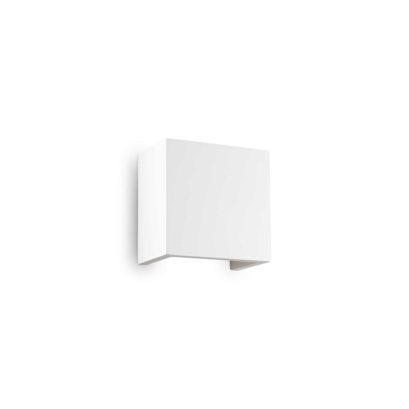 Lampada Da Parete Flash Gesso Ap1 Small Ideal-Lux