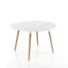 Tavolo Rotondo Allungabile Ego Wood  128X68X15 Cm