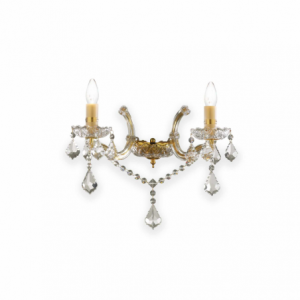 Lampada Da Parete Florian Ap2 Oro Ideal-Lux