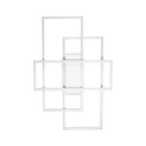 Lampada Da Soffitto Frame Pl Rettangolo Bianco Ideal-Lux