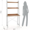 Libreria / Computer Desk Edmond 175 X 55 H.5 Cm