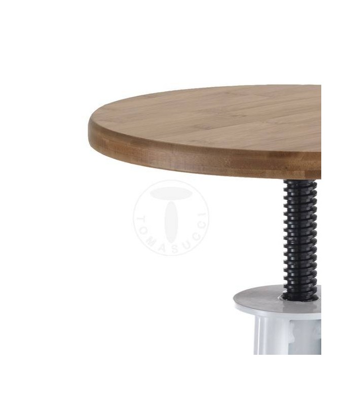 Sgabello Pajo in legno regolabile