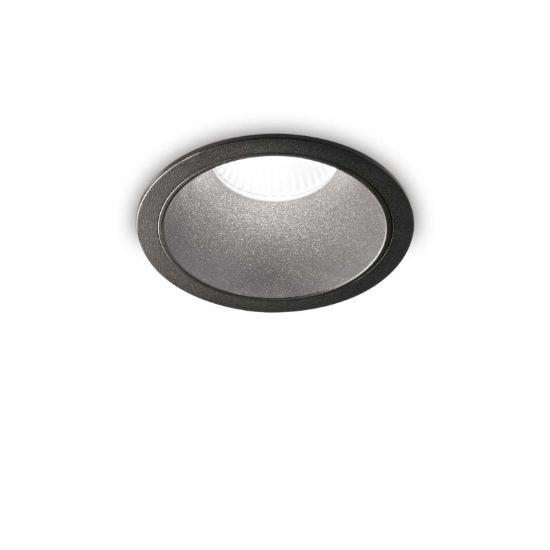 Lampada Da Incasso Game Trim Round 11W 4000K Bk Bk Ideal-Lux