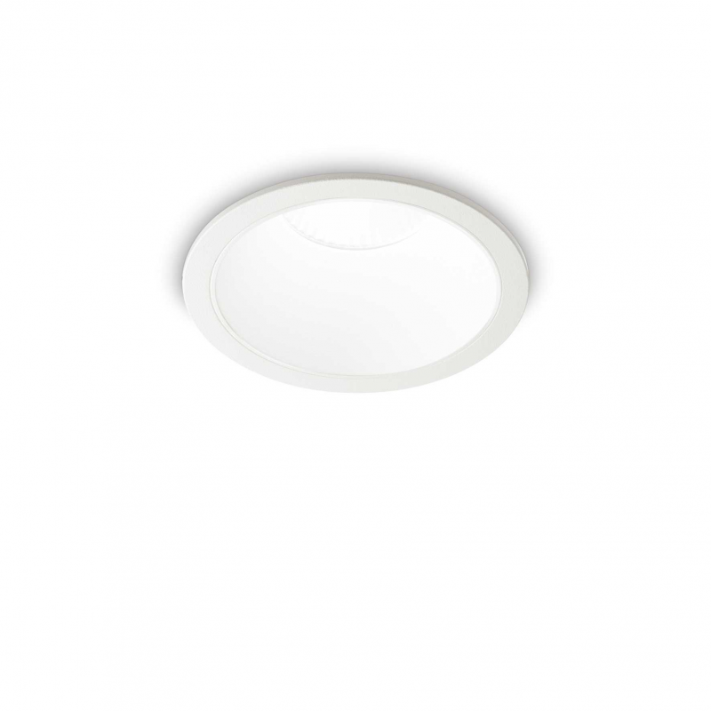 Lampada Da Incasso Game Trim Round 11W 4000K Wh Wh Ideal-Lux