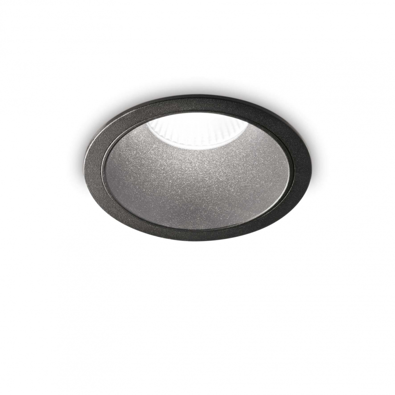 Lampada Da Incasso Game Trim Round 20W 3000K Bk Bk Ideal-Lux