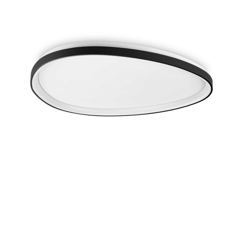 Lampada Da Soffitto Gemini Pl D081 On-Off Nero Ideal-Lux