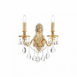 Lampada Da Parete Gioconda Ap2 Oro Ideal-Lux