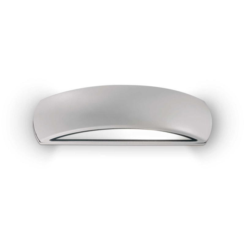 Lampada Da Parete Giove Ap1 Grigio Ideal-Lux