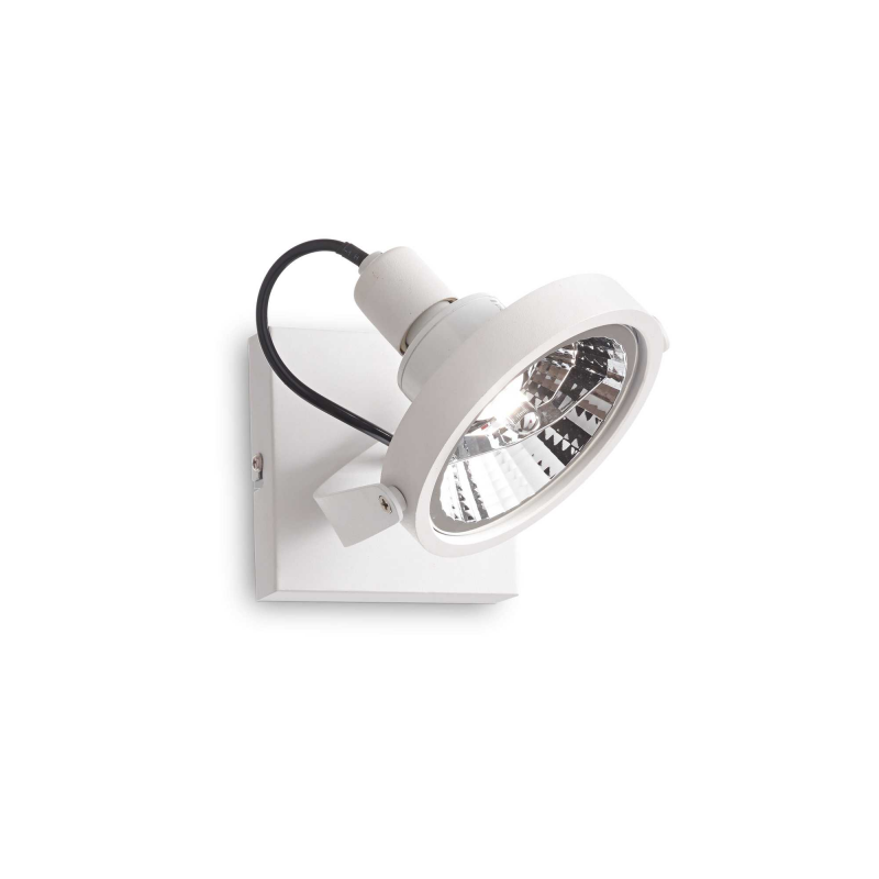 Lampada Da Soffitto Glim Pl1 Bianco Ideal-Lux