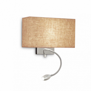 Lampada Da Parete Hotel Ap2 Canvas Ideal-Lux