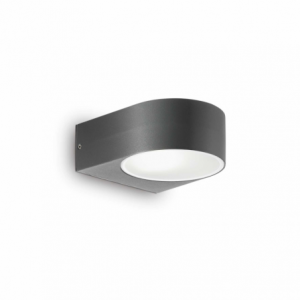 Lampada Da Parete Iko Ap1 Antracite Ideal-Lux