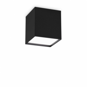 Lampada Da Soffitto Kubiko Pl Nero Ideal-Lux