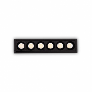 Lampada Da Incasso Lika Fi Slim 10W 3000K Bk Ideal-Lux