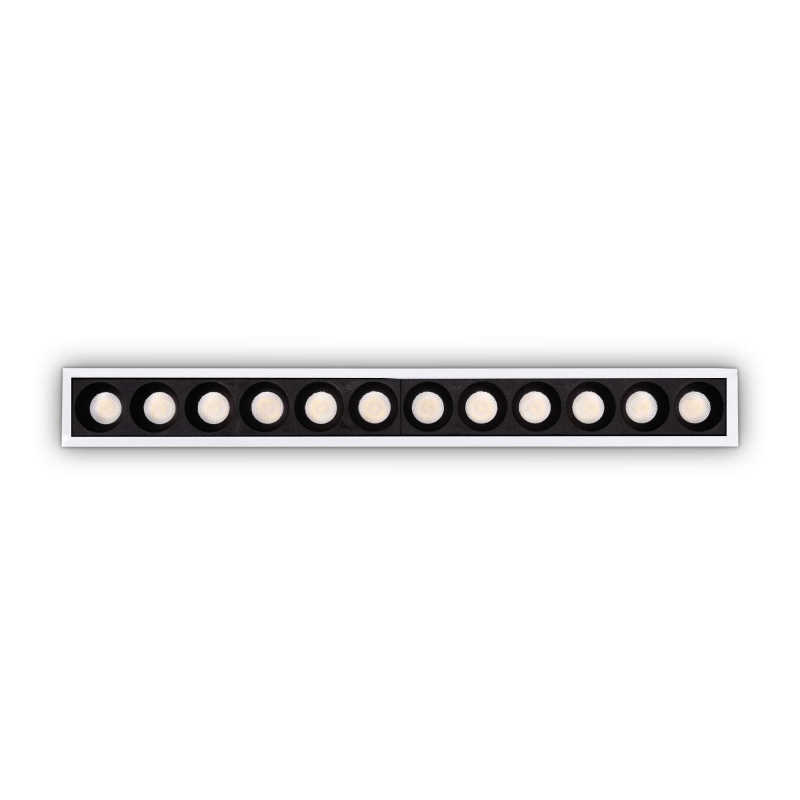 Lampada Da Incasso Lika Fi Slim 10W 3000K Wh Ideal-Lux