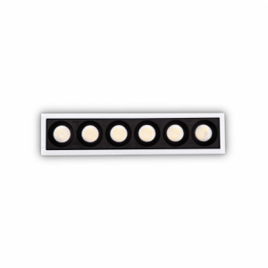 Lampada Da Incasso Lika Fi Slim 20W 3000K Wh Ideal-Lux