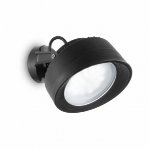 Lampada Da Parete Litio Ap1 Nero Ideal-Lux