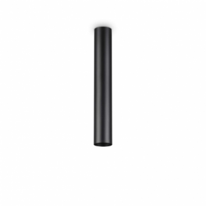 Lampada Da Soffitto Look Pl1 H40 Nero Ideal-Lux