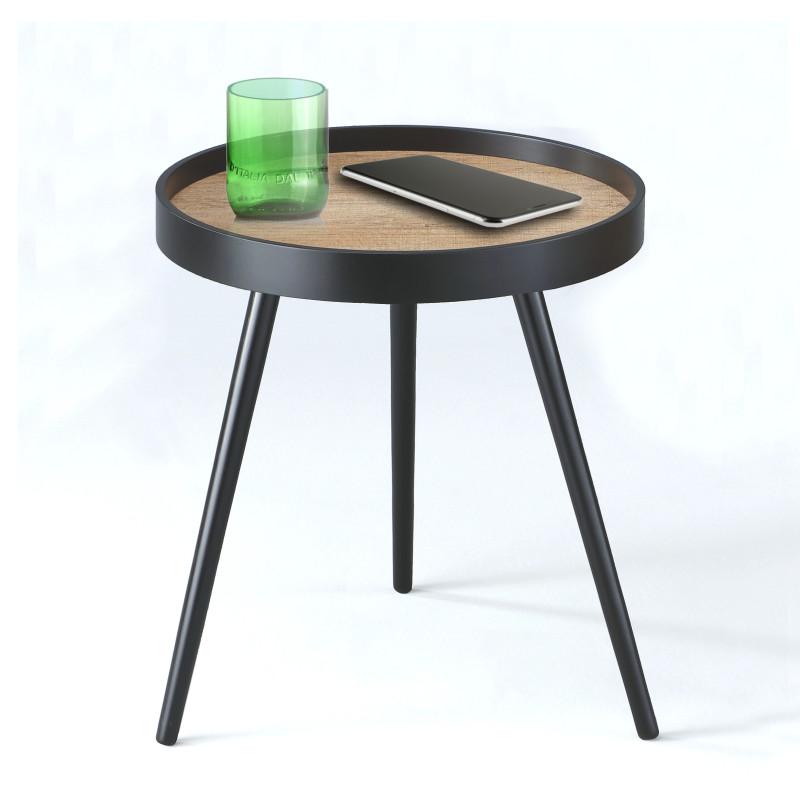 Tavolino / Comodino Charlotte 48,5 X 48 H.9 Cm