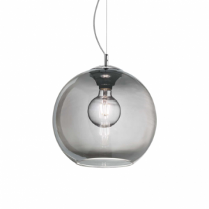 Lampada A Sospensione Nemo Sp1 D40 Fume' Ideal-Lux