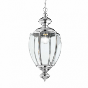 Lampada A Sospensione Norma Sp1 Cromo Ideal-Lux