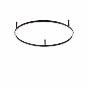 Lampada Da Soffitto Oracle Slim Pl D070 Round 3000K On-Off Bk Ideal-Lux