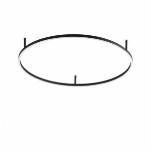 Lampada Da Soffitto Oracle Slim Pl D090 Round 3000K On-Off Bk Ideal-Lux