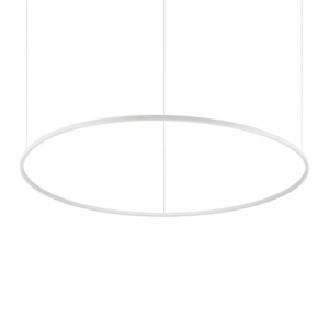 Lampada A Sospensione Oracle Slim Sp D150 Round 3000K On-Off Wh Ideal-Lux