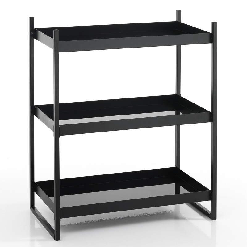 Scaffale 3 Ripiani Chuku 74 X 35 H.6,5 Cm