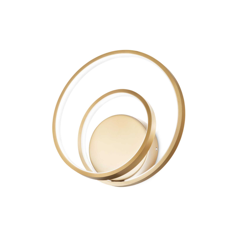 Lampada Da Parete Oz Ap Dali Ottone Ideal-Lux
