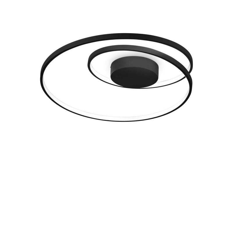 Lampada Da Soffitto Oz Pl Dali Nero Ideal-Lux