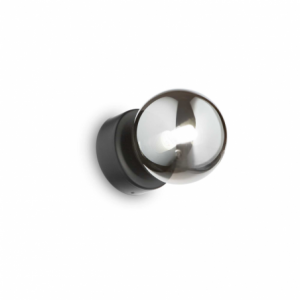 Lampada Da Parete Perlage Ap1 Fume' Ideal-Lux