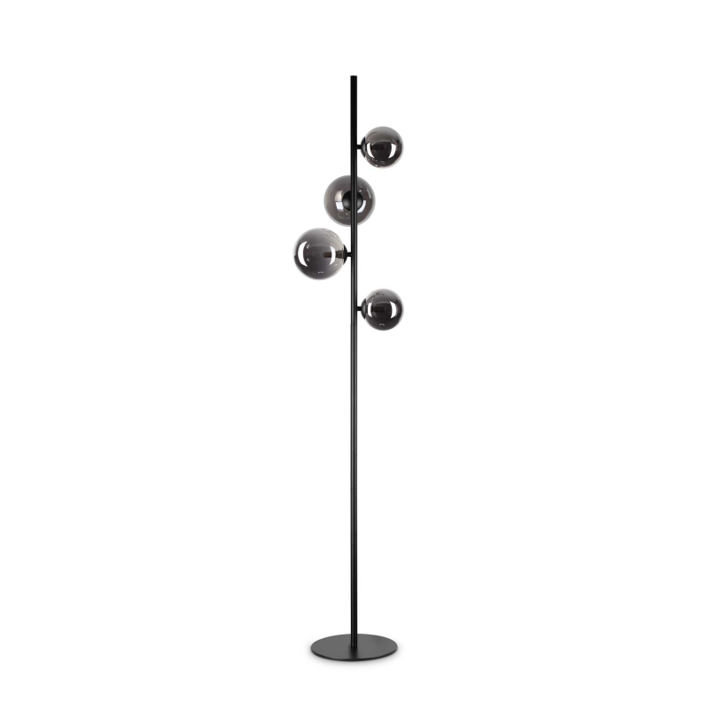 Lampada Da Terra Perlage Pt4 Fume' Ideal-Lux