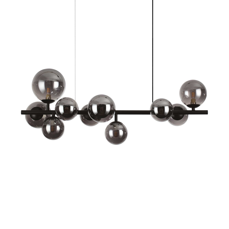 Lampada A Sospensione Perlage Sp10 Fume' Ideal-Lux