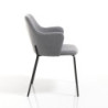 Sedia Sonia Grey 60 X 56 H.71 Cm