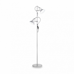 Lampada Da Terra Polly Pt2 Argento Ideal-Lux