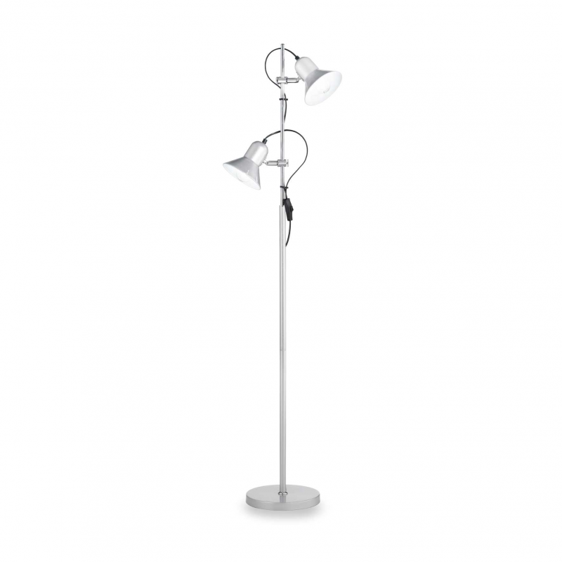 Lampada Da Terra Polly Pt2 Argento Ideal-Lux