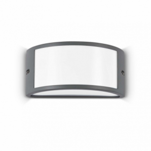 Lampada Da Parete Rex-1 Ap1 Antracite Ideal-Lux
