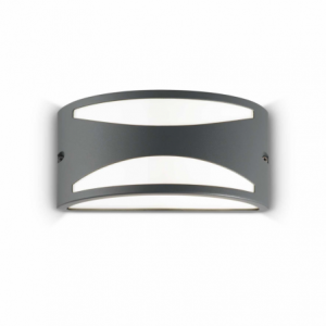 Lampada Da Parete Rex-3 Ap1 Antracite Ideal-Lux