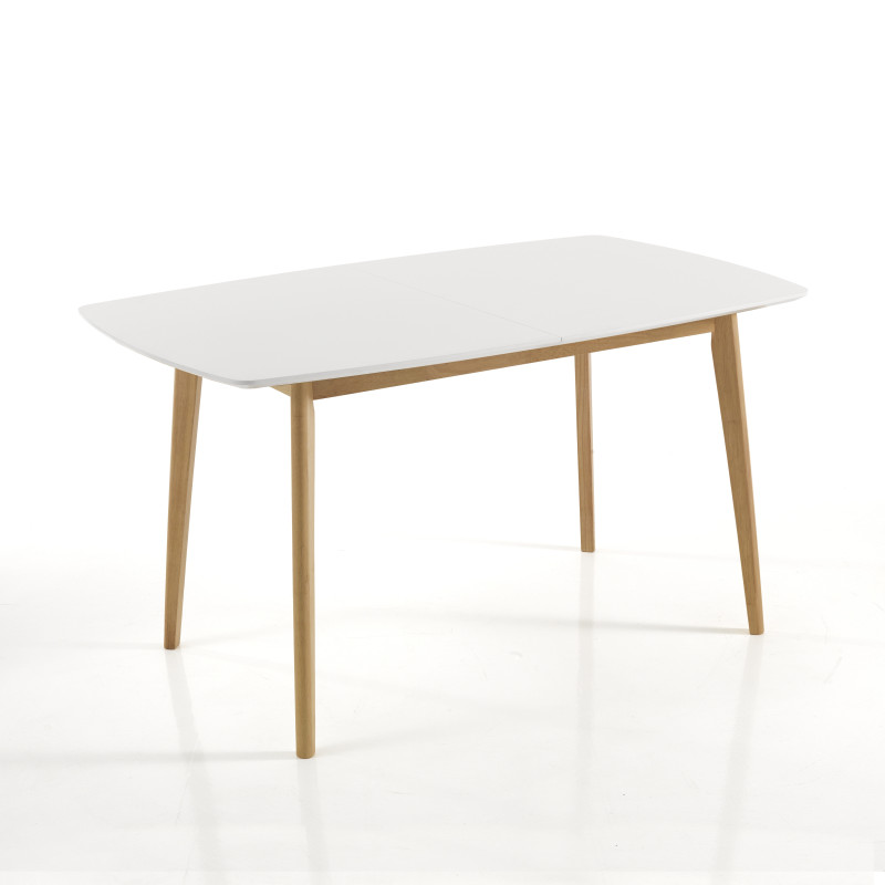 Tavolo Allungabile Still White / Wood 125 X 82 H.12 Cm