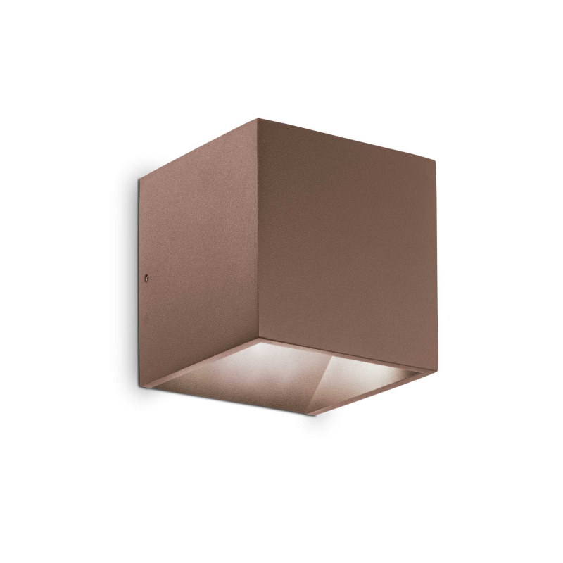 Lampada Da Parete Rubik Ap Coffee 3000K Ideal-Lux