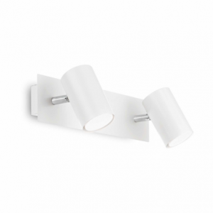 Lampada Da Parete Spot Ap2 Bianco Ideal-Lux