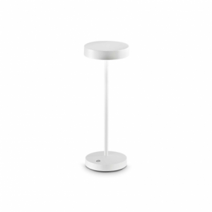 Lampada Da Tavolo Toffee Tl Bianco Ideal-Lux
