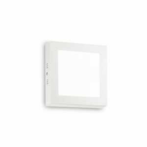 Lampada Da Soffitto Universal Pl D17 Square 4000K Ideal-Lux