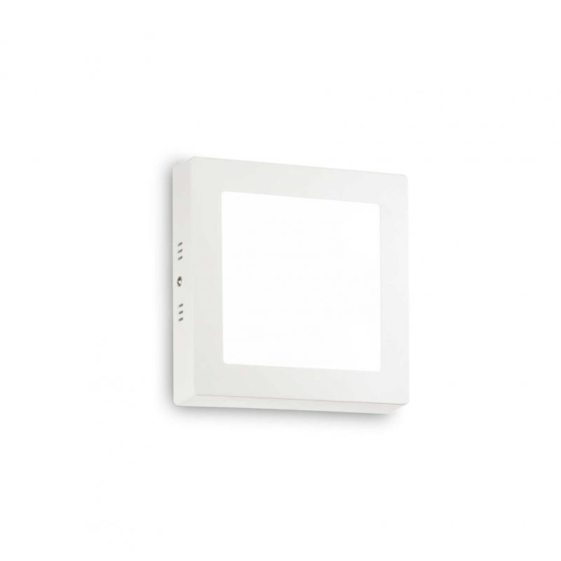 Lampada Da Soffitto Universal Pl D17 Square 4000K Ideal-Lux
