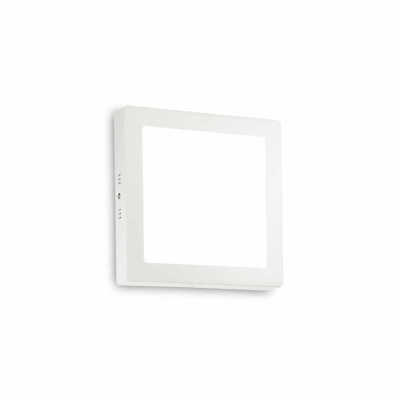 Lampada Da Soffitto Universal Pl D22 Square 4000K Ideal-Lux