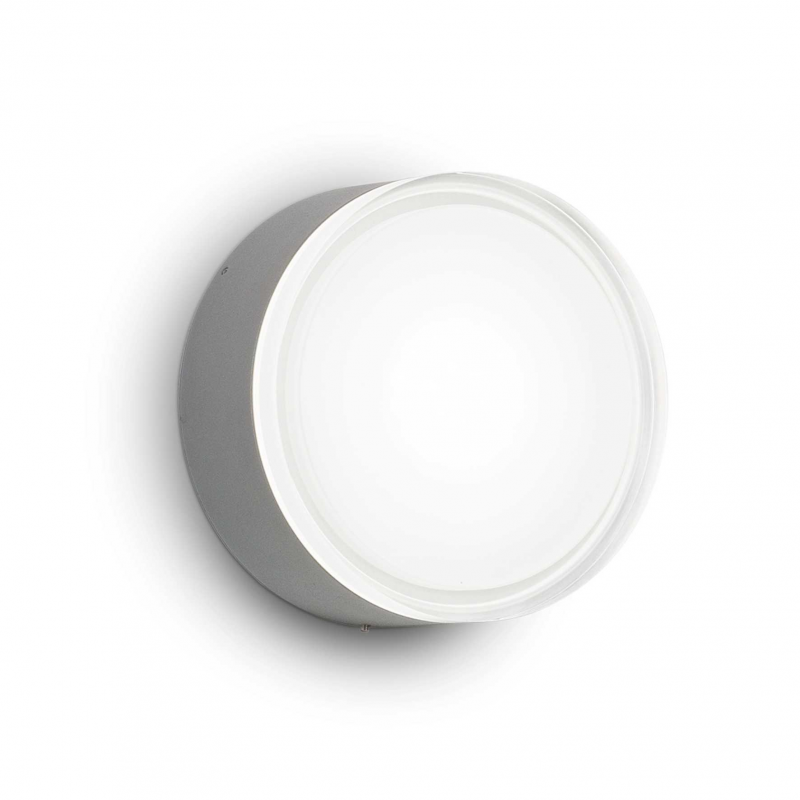 Lampada da Soffitto Urano PL1 Big Antracite Ideal Lux moderna