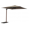 Ombrellone a palo laterale Trend Wood Q250x250 cm Made in Italy